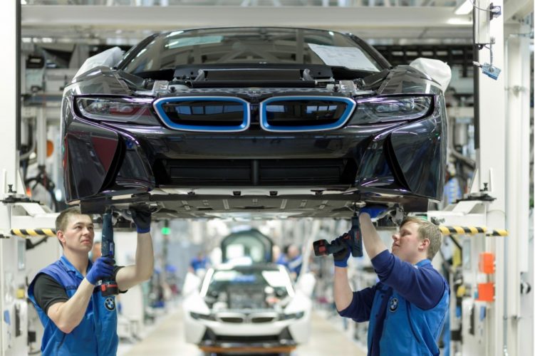 BMW i8 fabriek