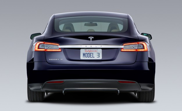 Tesla Model 3 in autoshow 2016