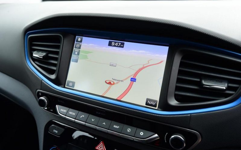 Hyundai IONIQ navigatie systeem