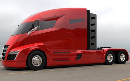 Nikola One elektrische vrachtwagen