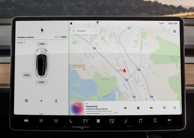touchscreen Tesla Model 3